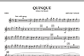 Quinque (Dance for Band) - Oboe