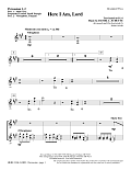 Here I Am, Lord - Percussion 1 & 2