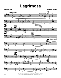 Lagrimosa - Eb Baritone Saxophone