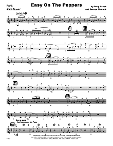 Easy On The Peppers - 4th Bb Trumpet 