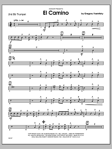 El Camino - 2nd Bb Trumpet 
