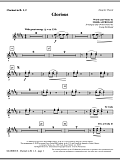 Glorious - Clarinet 1 & 2