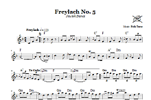 Freylach No. 5 (Jewish Dance) 