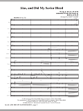 Alas, And Did My Savior Bleed - Full Score