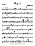 Alegria - 1st Eb Alto Saxophone