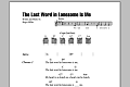 The Last Word In Lonesome Is Me