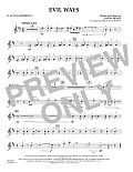 Evil Ways - Eb Alto Saxophone 1