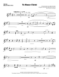 To Honor Christ - Alto Sax 1-2 (sub. Horn 1-2)