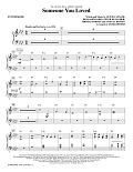Someone You Loved (arr. Mark Brymer) - Synthesizer