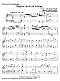 Rejoice, The Lord Is King - Keyboard String Reduction