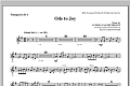 Ode To Joy (Does Not Match SATB 08752035) - Bb Trumpet 1