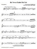 He Never Failed Me Yet (orch. Keith Christopher) - Bb Clarinet 1