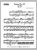 Sonata No. 32 In C Minor, Op. 111