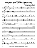 Allegro From Jupiter Symphony - 1st Violin