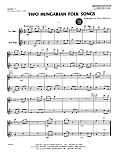 Two Hungarian Folk Songs