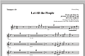 Let All The People - Bb Trumpet 1