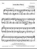 Lord Have Mercy - Piano