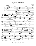 Bagatelle In A Minor "Fur Elise", WoO 59