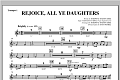 Rejoice, All Ye Daughters (from "Season Of Wonders") - Bb Trumpet 1