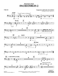 Selections from Incredibles 2 (arr. Paul Murtha) - Timpani