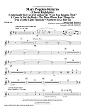 Mary Poppins Returns (Choral Highlights) (arr. Roger Emerson) - Tenor Sax