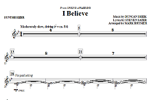 I Believe - Synthesizer 