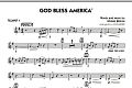 God Bless America - Trumpet 4