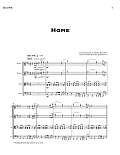 Home (arr. Mary Bichner) - Full Score