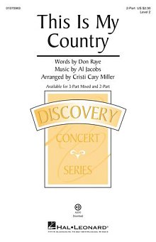 This Is My Country (arr. Cristi Cary Miller) 