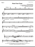 Shout Your Fame - Violin 2