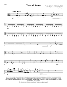 Yes and Amen - Viola 