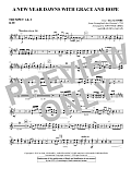 A New Year Dawns with Grace and Hope - Bb Trumpet 1,2