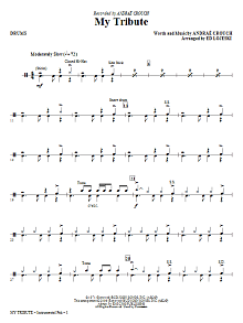My Tribute - Drums 
