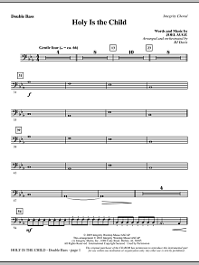 Holy Is The Child - Double Bass 