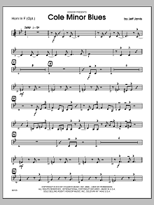 Cole Minor Blues - Horn 