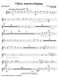 I Hear America Singing - Tenor Sax