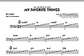 My Favorite Things - Bass Clef Solo Sheet