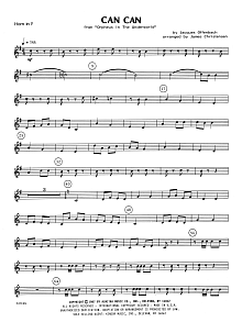 Can Can - Horn in F 