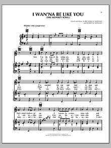 I Wan'na Be Like You (The Monkey Song) (from The Jungle Book) 