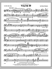 You're It! - Alto Sax 1 