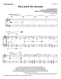 The Lord Is My Salvation - Keyboard String Reduction