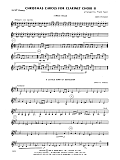 Christmas Carols For Clarinet Choir II - 3rd Bb Clarinet