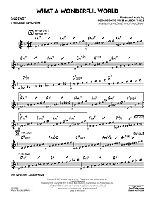 What A Wonderful World Dl - C Solo Sheet 
