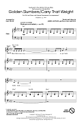 Golden Slumbers/Carry That Weight (from Sing) (arr. Mac Huff)