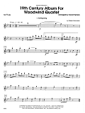 19th Century Album For Woodwind Quartet - 1st Flute