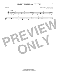Happy Birthday To You (arr. Cris Gale)