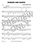 Fanfare And March - Tuba