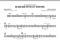 Hawaii Five-O Theme - Percussion 2