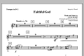 Faithful God - Bb Trumpet 1