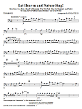 Let Heaven And Nature Sing! - Trombone 1
